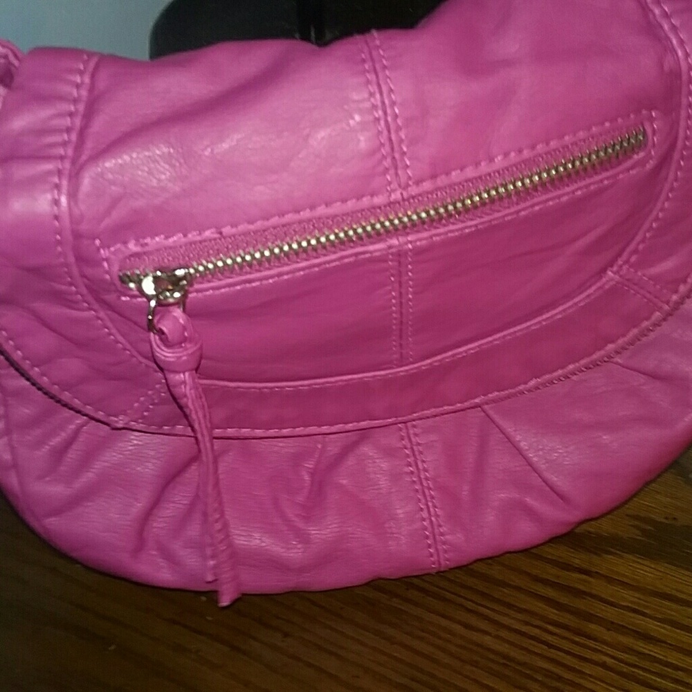 Candies Pink Purse Bag NWT Hot Pink zipper pockets